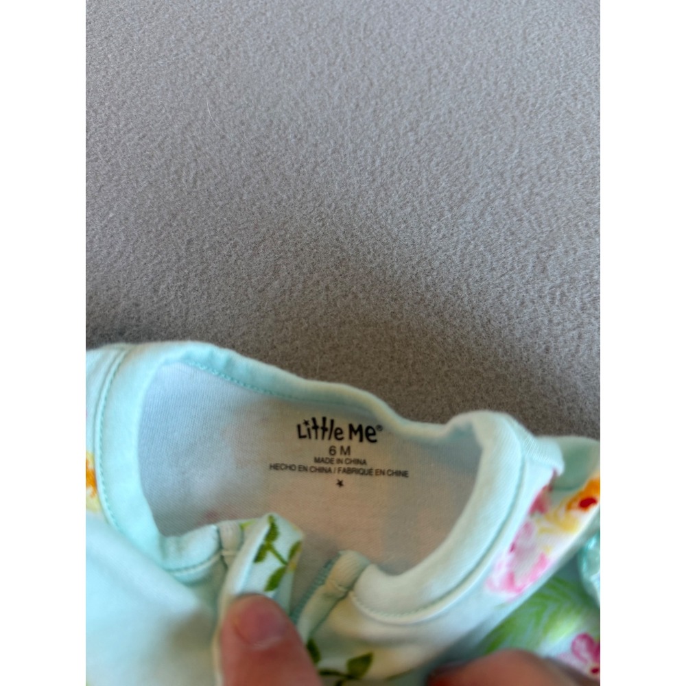 6pc Carters Just One You Little Me Hanna Andersson Baby Girl Sleepers 6mo / 9mo - Picture 5 of 16